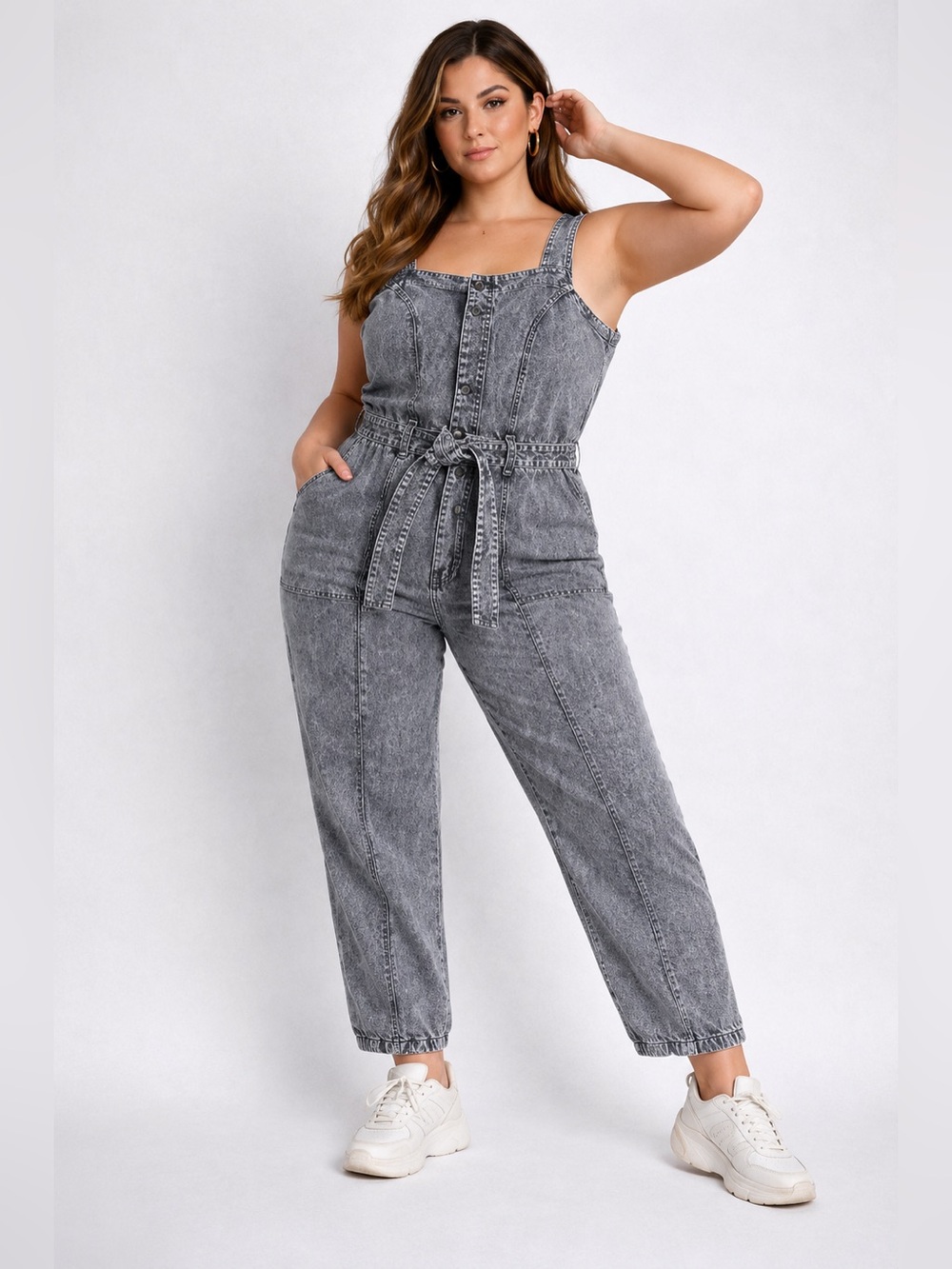 UNIVERSAL THREADS | Sleeveless Denim Jumpsuit
